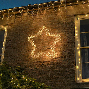 Starburst Star 90cm Gold