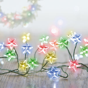 80 Star Cluster Lights Multi