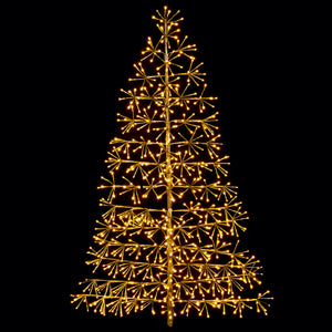 Starburst Tree 120cm Gold